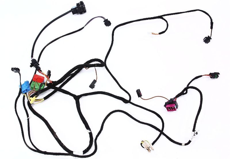 LH Front Seat Backrest Wiring Harness Audi A8 S8 D2 - Back Rest - Genuine