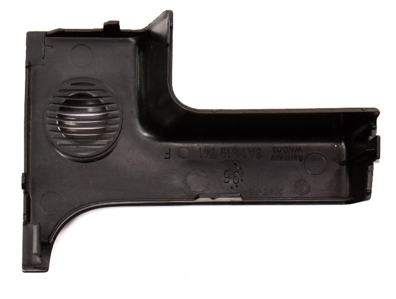 Small Dash Trim Panel Cover 95-97 VW Passat B4 - Black - Genuine - 3A1 819 741 F
