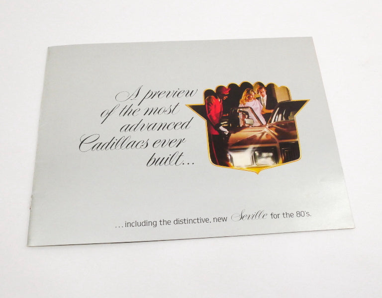Original Dealer Showroom Brochure - 1980 Cadillac - Fleetwood Eldorado SeVille