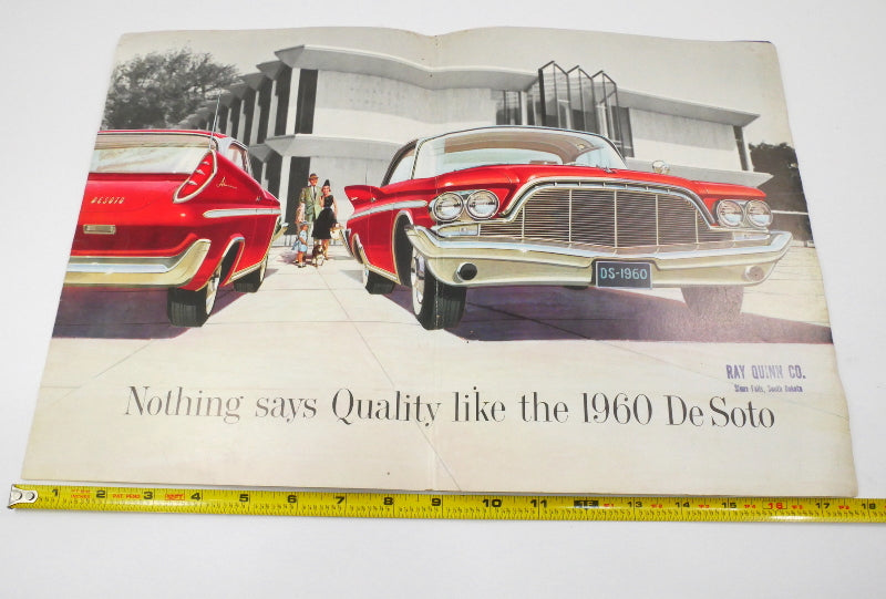 Original Dealer Showroom Brochure - 1960 De Soto Desoto