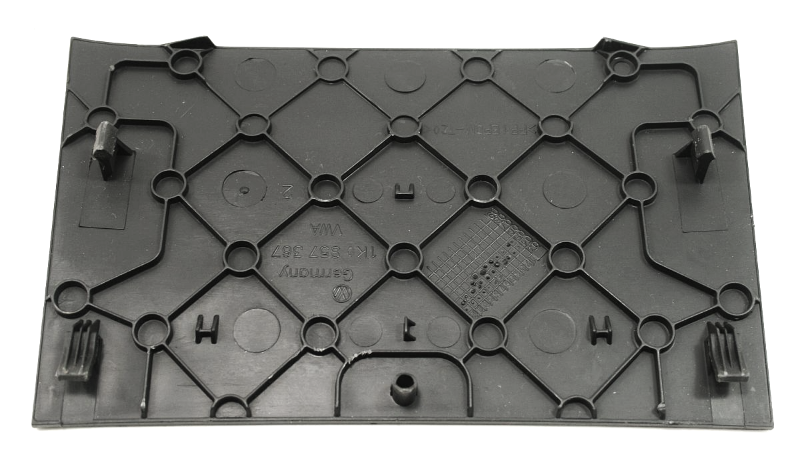 Center Dash Lower Trim Panel 05-10 VW Jetta Rabbit MK5 Anthracite - 1K0 857 367