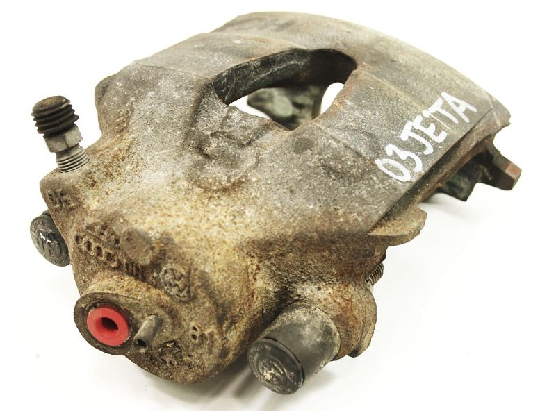 LH Front Brake Caliper 99-05 VW Jetta Golf Beetle MK4 MK6 2.0 & TDI - Genuine