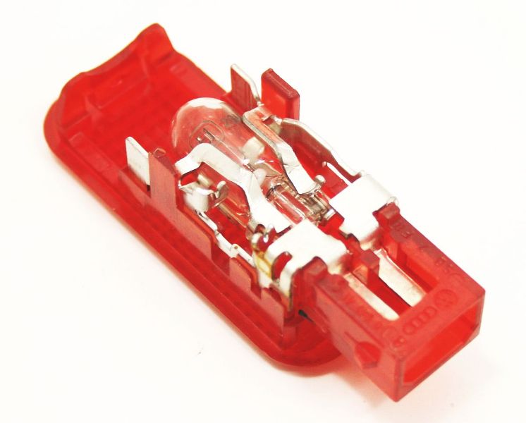 Red Lower Door Panel Light 96-08 Audi A4 S4 A6 S6 A8 S8 Genuine - 8D0 947 411