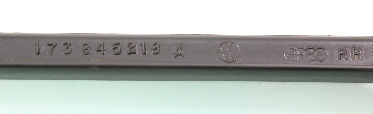 RH Rear Quarter Window Side Glass 75-84 VW Rabbit Jetta Mk1 4 Door - Genuine