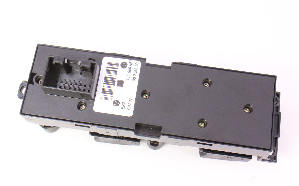 LH Driver Master Window Switch 99-05 VW Jetta Golf MK4 Passat - 1J4 959 857