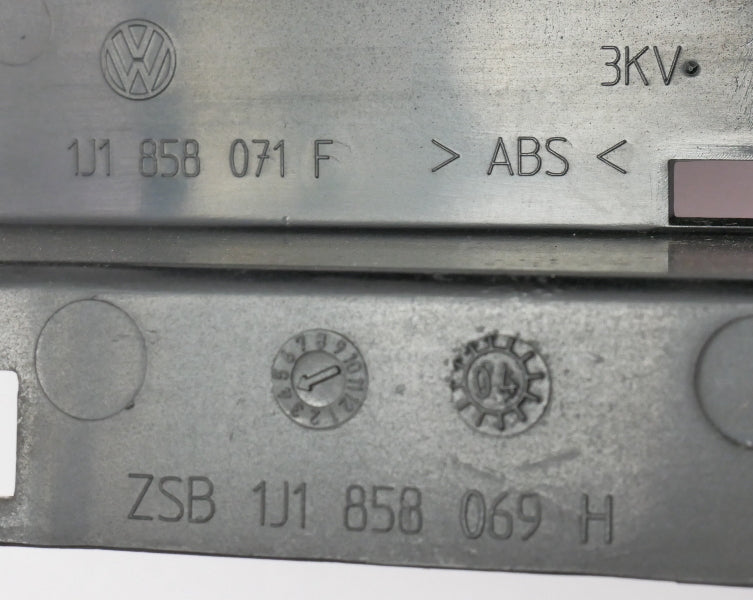 Center Dash Radio Surround Bracket Trim 99-05 VW Jetta Golf MK4 - 1J1 858 071 F