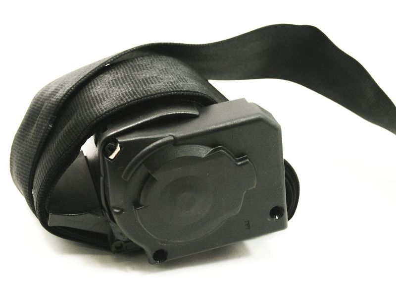 LH Rear Seatbelt Black 98-05 VW Beetle - Genuine - 1C0 857 805 A