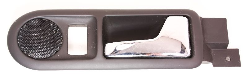 RH Rear Interior Door Handle & Tweeter 99-05 VW Jetta Golf MK4 - 3B0 839 114