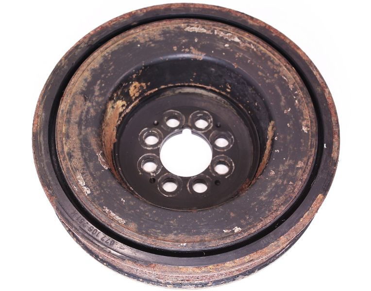 Crank Shaft Pulley 00-04 Audi A6 C5 A8 D2 - 4.2 V8 - Genuine - 077 105 251 K