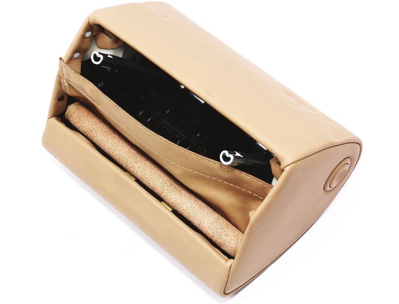 Center Rear Head Rest 00-03 Audi A8 D2 - Coconut Brown - Genuine