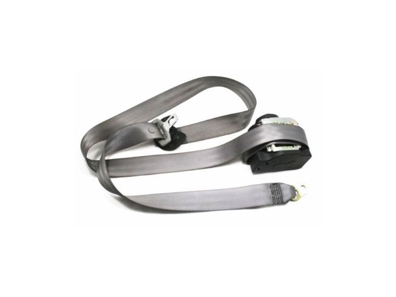 RH Front Seat Belt Seatbelt 98-01 VW Passat B5 Gray - 3B1 857 706