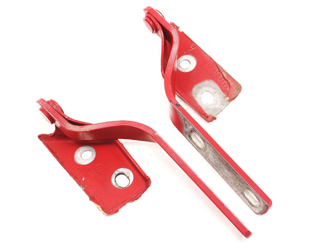 Hood Hinges Pair 93-99 VW Jetta Golf GTI Cabrio MK3 - LY3D Tornado Red - Genuine