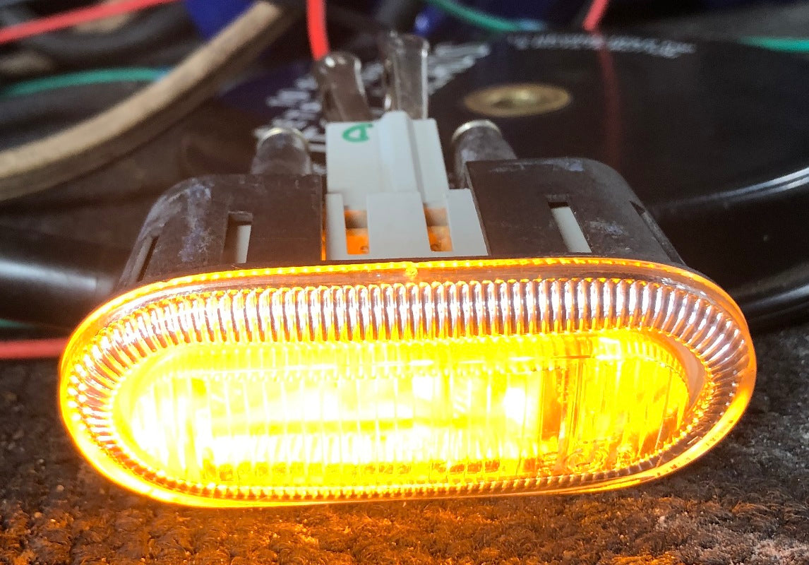 LED Side Marker Turn Signal Light Lamp 00-03 VW Beetle - Genuine -