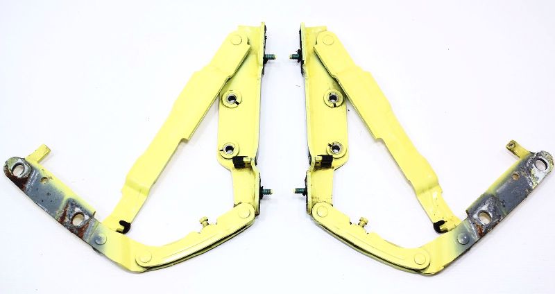 Trunk Hatch Lid Door Hinges Pair 98-05 VW Beetle - Yellow - 1C0 827 301 / 302 D