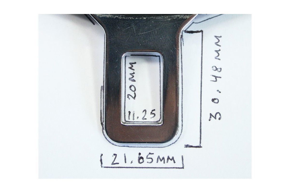 Male Seat Belt Seatbelt Buckle Clip Volvo Lexus BMW Audi S4 A6 A8 VW Saab