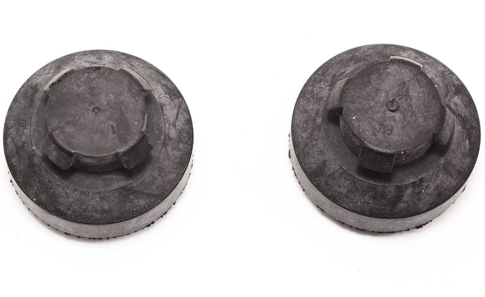 Lower Radiator Mount Bushings Pair 98-04 Audi A6 S6 C5 Allroad - 8D0 121 275
