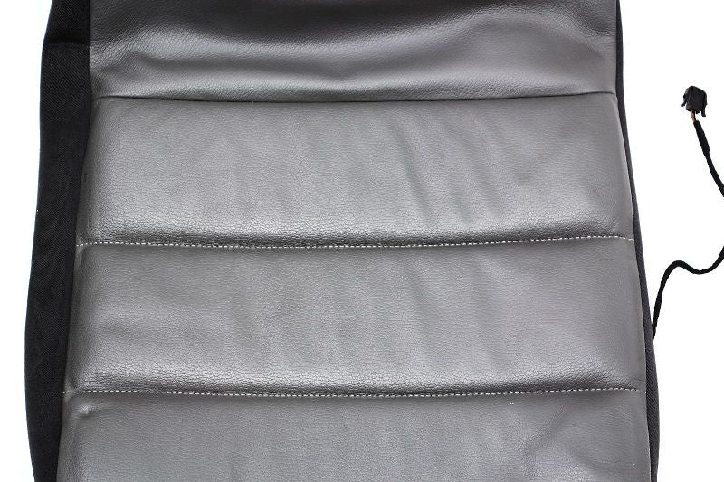 LH Rear Seat Backrest Cover 01-05 Audi Allroad - Heated Leather - Genuine