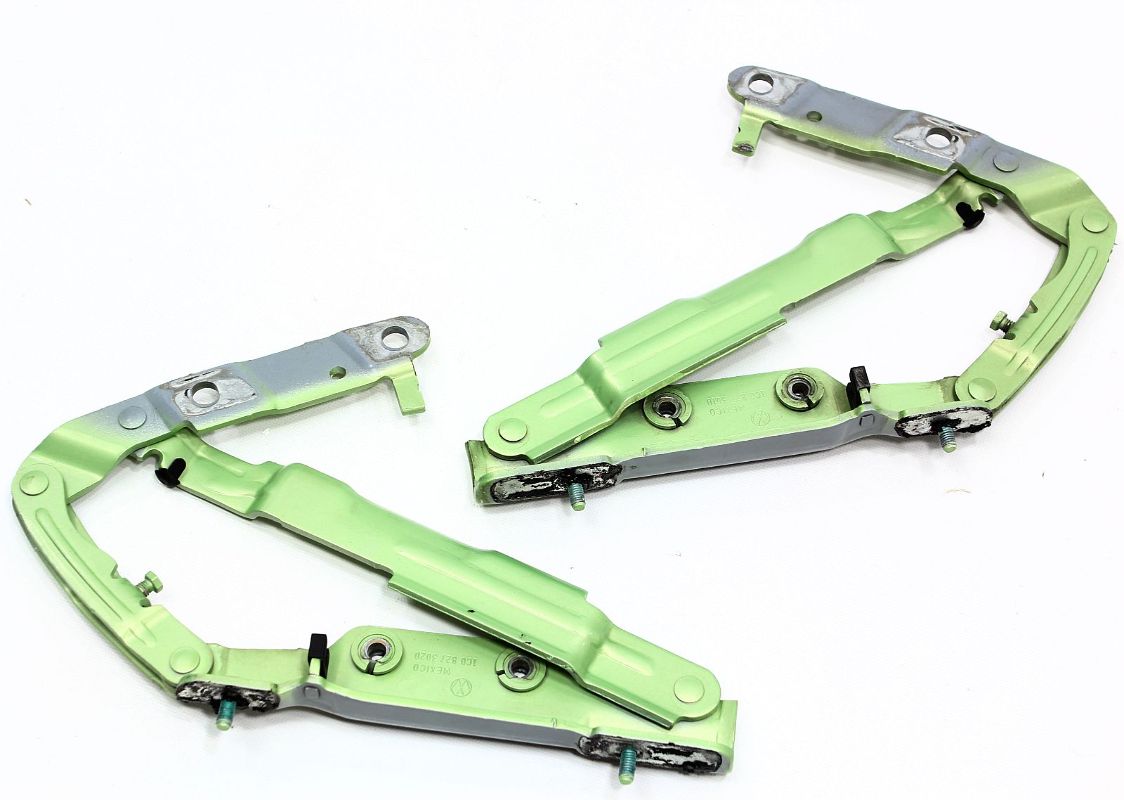 Trunk Hatch Hinges Pair 98-05 VW Beetle - LG6V Cyber Green - 1C0 827 301 /302 D