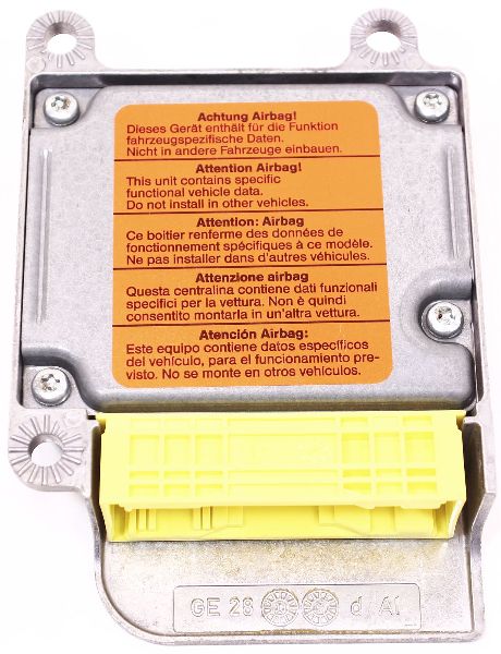 Airbag Module 2001 01 VW Beetle - Air Bag Computer - Genuine OE - 6Q0 909 605 A