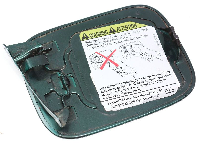 Gas Fuel Door Flap 98-04 Audi A6 S6 C5 - LZ6H Green - Genuine - 4B0 809 905