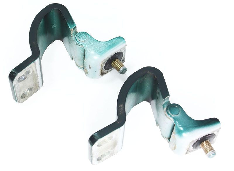 Trunk Hatch Lid Tail Gate Hinges Pair 98-04 Audi A6 C5 - LZRH Green - Genuine