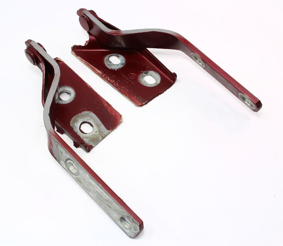 Hood Hinges 93-99 VW Jetta Golf Cabrio MK3 - LC3T Indian Red - 1H0 823 302 / 301