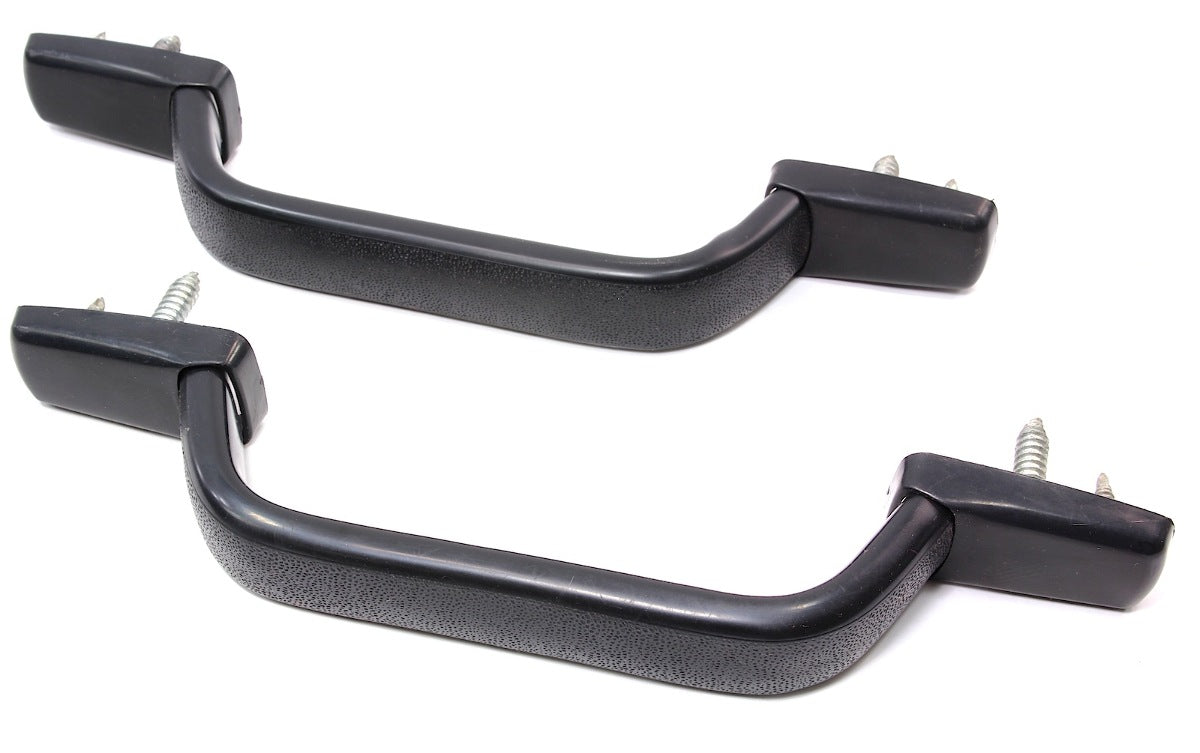 2x Door Pull Grab Handles 75-80 VW Rabbit Early MK1 - Genuine - 111 867 171 D