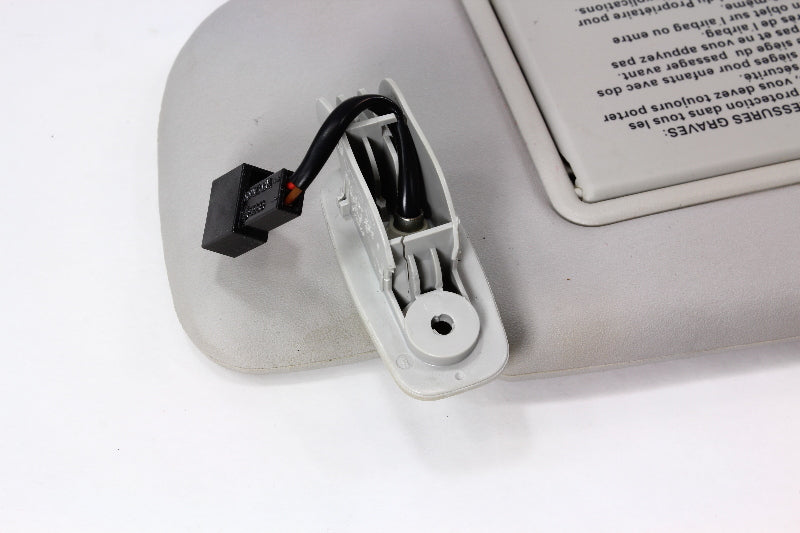 RH Sun Visor - 96-02 Audi A4 S4 B5 - Gray - Genuine