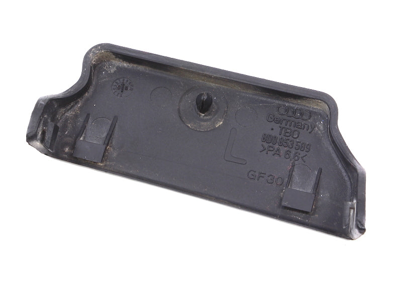 LH Exterior B Pillar Small Trim Cover 96-02 Audi A4 S4 B5 Genuine - 8D0 853 589