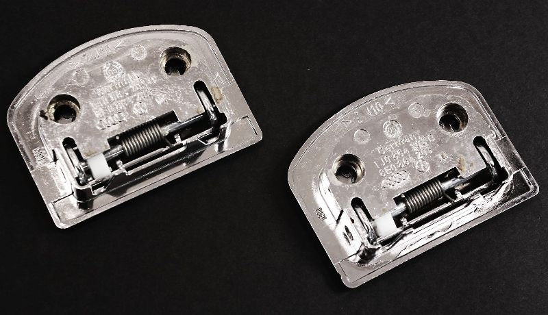 Chrome Trunk Hook Anchor Tie Down Pair VW Jetta Golf Passat Beetle Audi A4 A6 TT