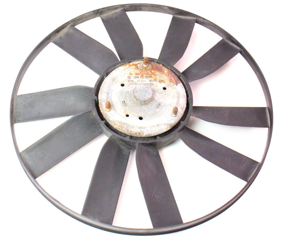 RH Cooling Fan Blade 93-99 VW Jetta Golf GTI Cabrio MK3 - Genuine - 1H0 119 113