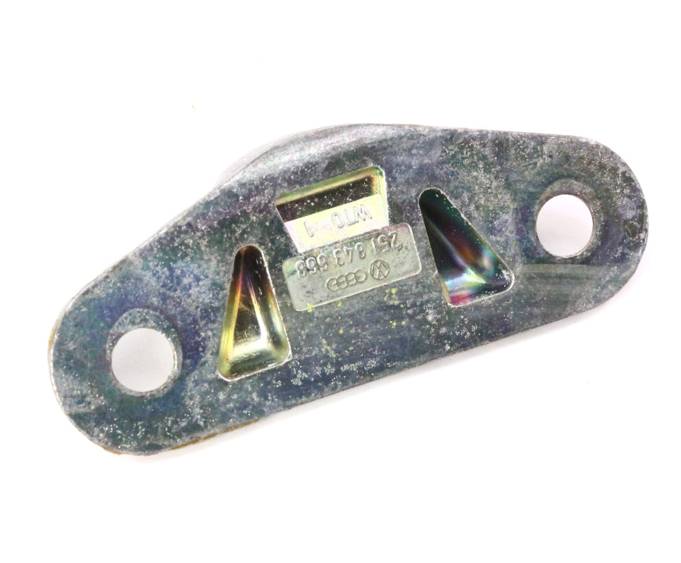 Sliding Slider Door Latch Receiver Striker Plate 80-91 Vanagon T3 - 251 843 668