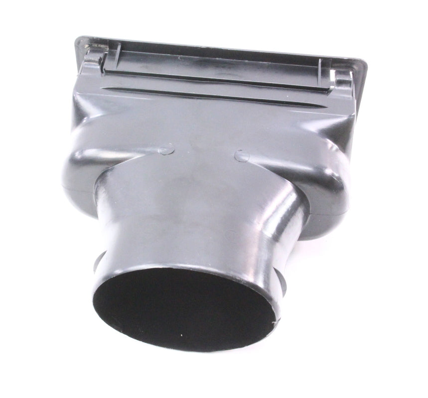 Dash Air Vent 80-91 VW Vanagon Westfalia T3 - Black - Genuine - 251 819 709