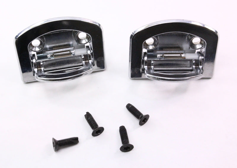 Chrome Trunk Hook Anchor Tie Downs 99-05 VW Jetta Golf Passat Beetle Audi A4 A6