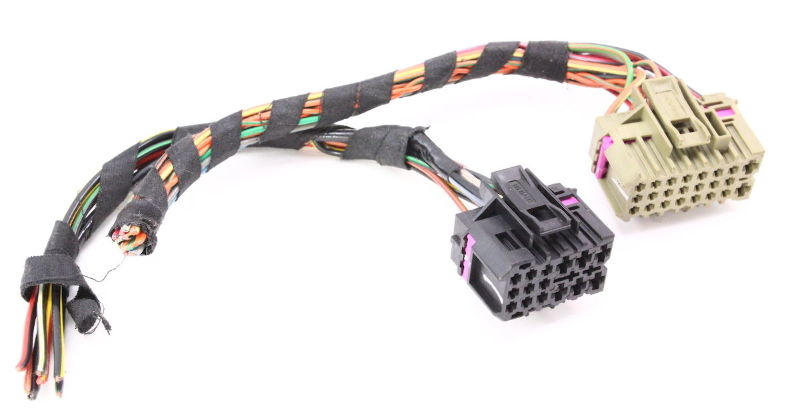 CCM Comfort Control Module Wiring Plugs Pigtail 99-05 VW Jetta Golf MK4 Beetle