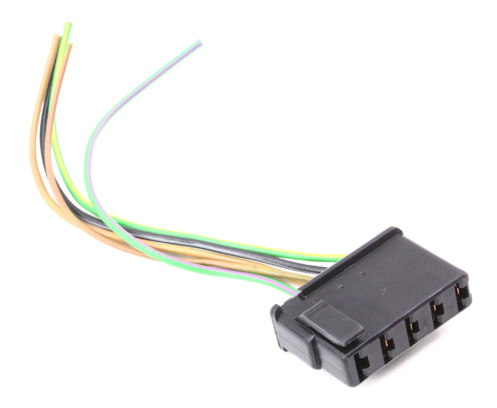 Wiper Motor Wiring Harness Plug Pigtail 98-01 Audi A4 A6 VW Passat - 811 971 835