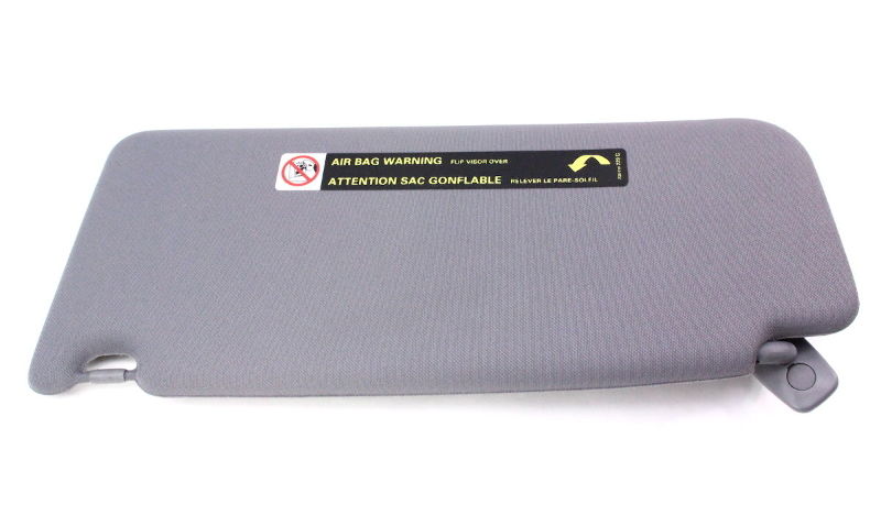 RH Sun Visor 98-04 Audi A6 C5 Allroad Sunvisor - Dark Gray - Genuine