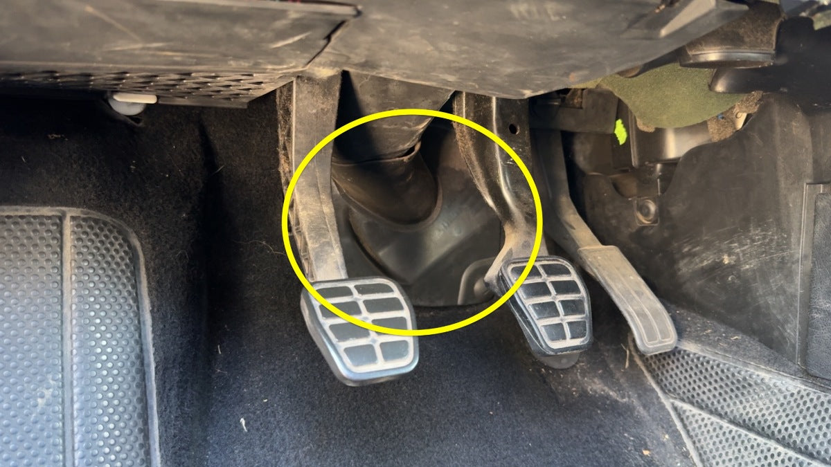 Steering Column Joint Knuckle Cover Boot 93-99 VW Jetta Golf MK3 - 1H1 863 129 B