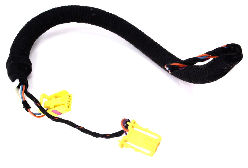 RH Front Seat Belt Wiring Plug Pigtails 02-05 VW Jetta Golf MK4 Beetle - Genuine
