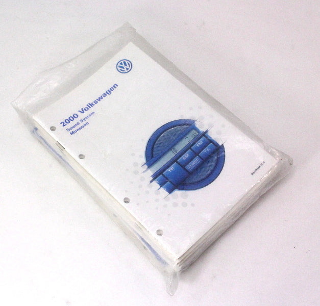 Volkswagen Owners Manual Booklet Info Packet Set - 2000 VW Jetta MK4 - Genuine