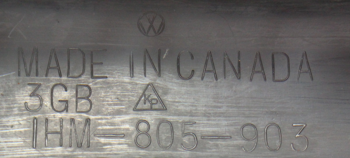 US Bumper Lower Lip Spoiler Valence Genuine Stock 93-99 VW Jetta Golf GTI Mk3