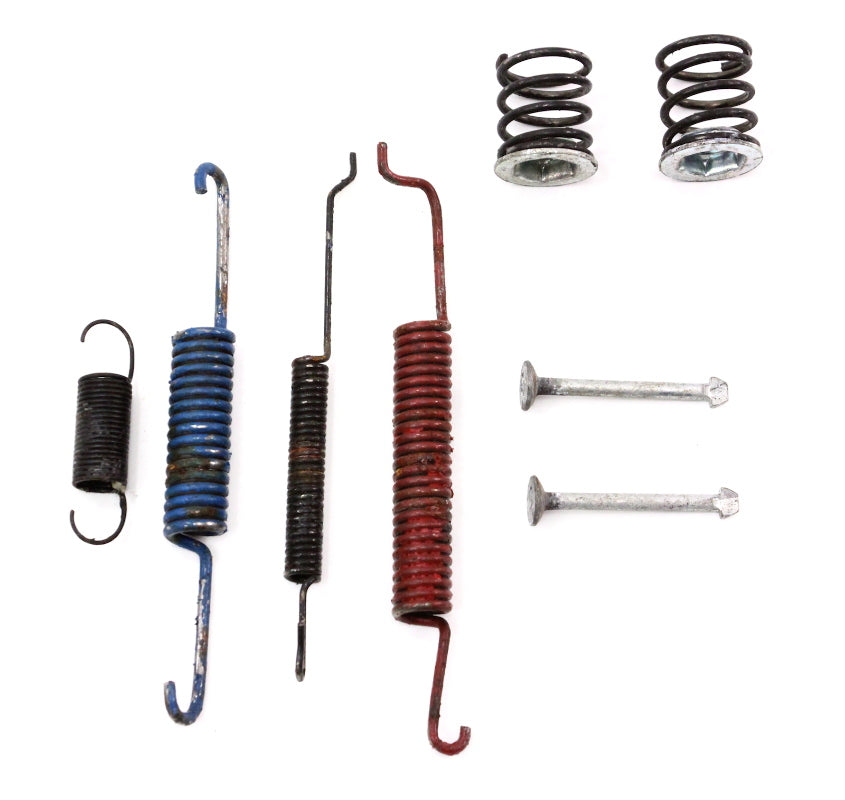 Rear Drum Brake Springs & Hardware Set 93-99 VW Jetta Golf Cabrio MK3 - Genuine