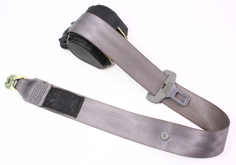 Center Rear Seat Belt Buckle 98-05 VW Passat B5 B5.5 - Gray - 3B0 857 807 A