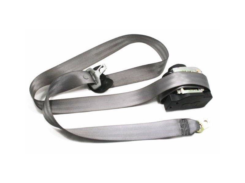 RH Front Seat Belt 01-05 VW Passat B5.5 - Gray - Genuine - 3B1 857 706 E