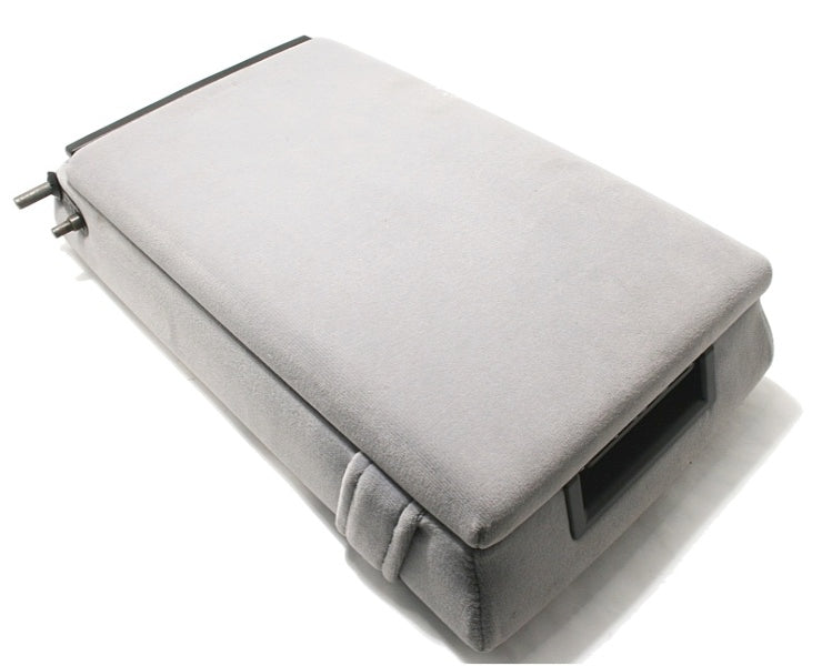 Rear Back Seat Center Arm Rest 01-05 VW Passat B5.5 - Genuine - Gray Cloth