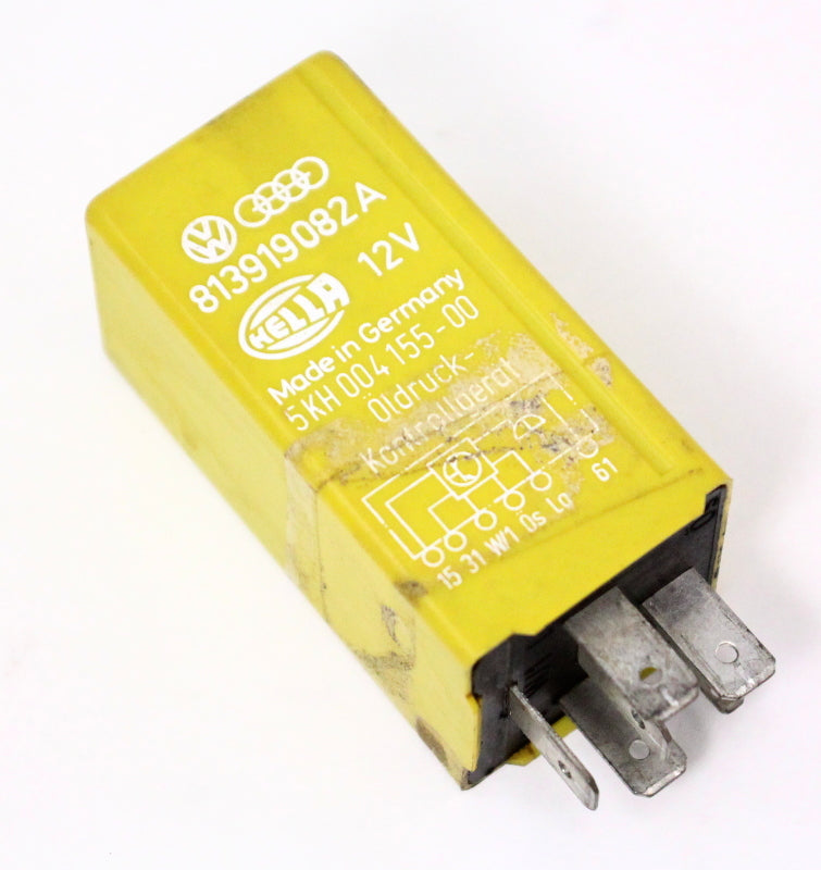 Oil Pressure Light Relay Yellow 75-84 VW Jetta Rabbit GTI MK1 - 813 919 082 A