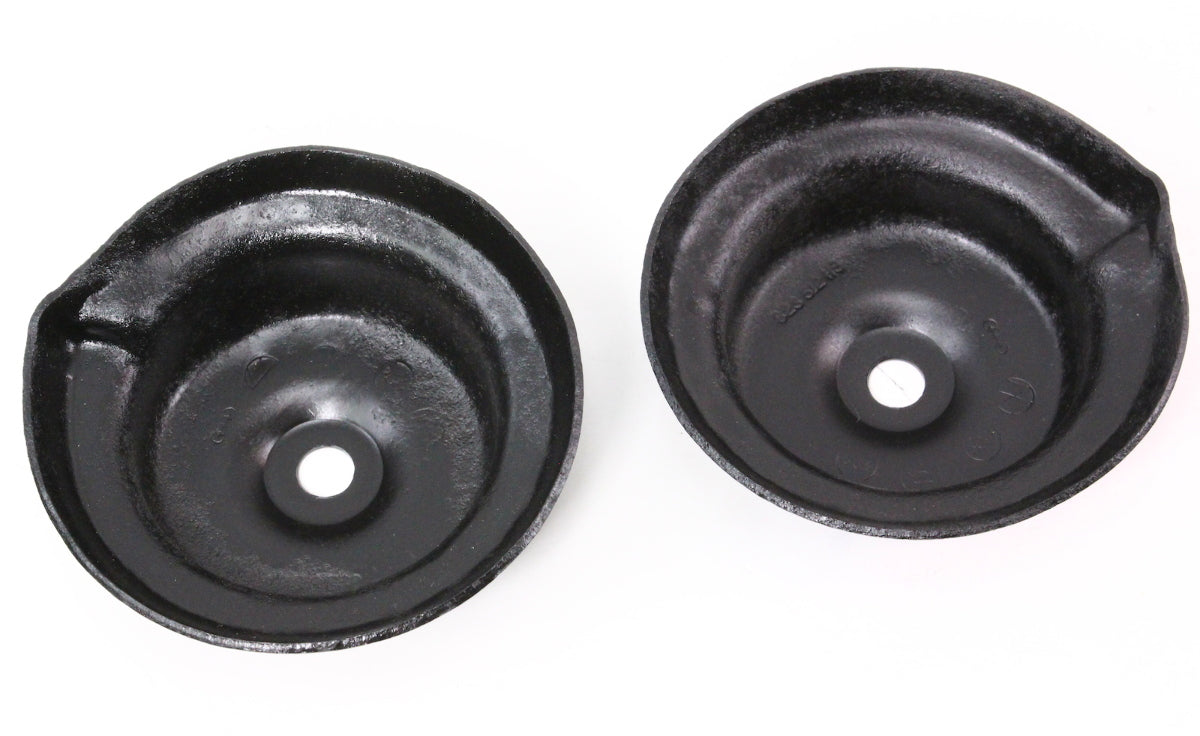 Rear Upper Spring Mount Plates 75-84 VW Jetta Rabbit MK1 Cabriolet - Genuine