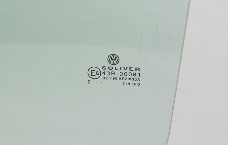 LH Rear Door Window Side Exterior Glass 98-05 VW Passat Wagon B5 B5.5 - Genuine
