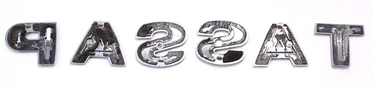 P A S S A T - Trunk Hatch Emblem Badge - 98-05 VW Passat B5 - Genuine