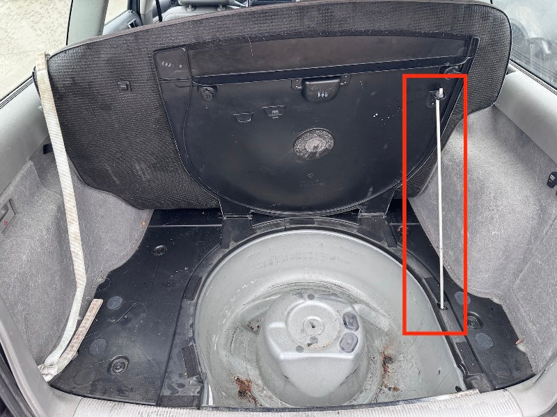 Trunk Floor Storage Cover Lid Support Rod 98-05 VW Passat Wagon B5 - Genuine